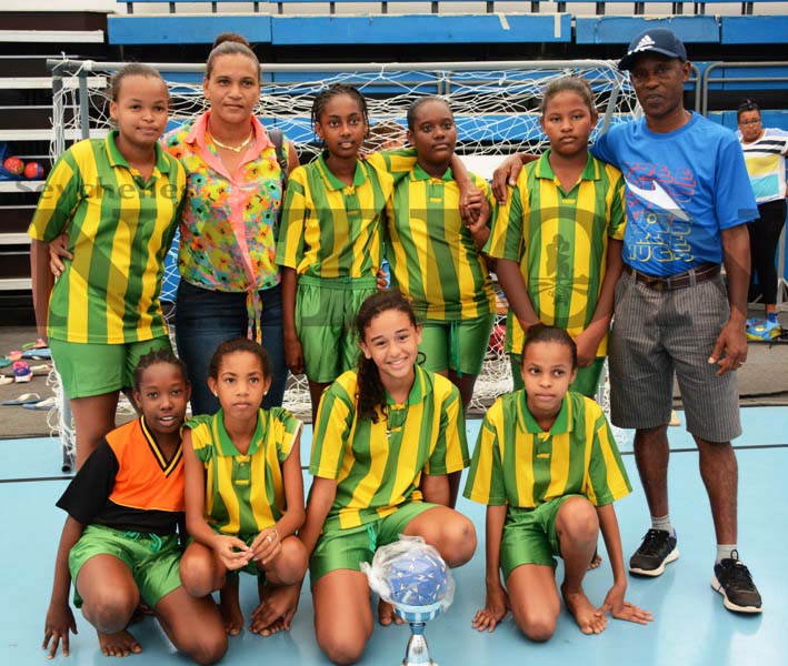 Minihandball for primary schools Baie Ste Anne, Grand Anse Praslin winners Archive